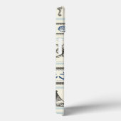 Zeilanker Nautisch Monogram IPAD Case (Achterkant / Rechts)