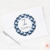 Zeilboot 7 Maanden Sticker (Envelop)