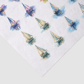Zeilboot Assortiment Decoupage Paper Tissuepapier (Detail)