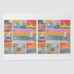 zeilboot assortiment tissue papier