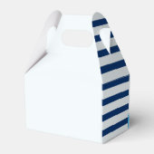 Zeilboot Baby shower gunstbox Bedankdoosjes (Achterkant)