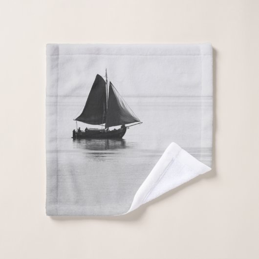 Zeilboot Bad Handdoek (Wasdoekje)