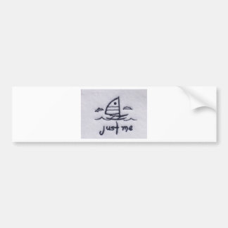 Zeilboot Bumpersticker