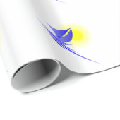 Zeilboot Cadeaupapier (Rol Hoek)