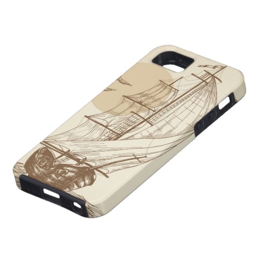  zeilboot Case-Mate iPhone case (Onderkant)