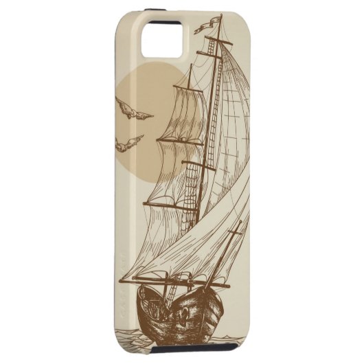 zeilboot Case-Mate iPhone case (Back/Rechts)