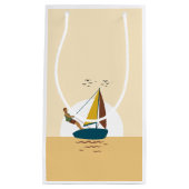 Zeilboot Custom Gift Tassen Klein Cadeauzakje (Voorkant)