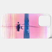 Zeilboot drijft vroeg in de ochtend licht. Hoesje- Case-Mate iPhone Case (Achterkant (horizontaal))