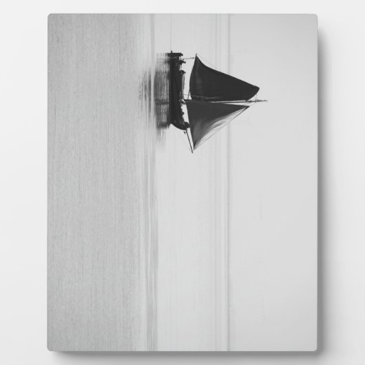 Zeilboot Fotoplaat (Voorkant)