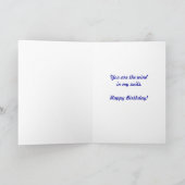 Zeilboot in Lahaina, Hawaii, Verjaardag Kaart (Binnen)