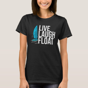Zeilboot Kapitein Boot Zeilen voor een zeiler 5 T-shirt