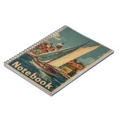 Zeilboot Lissabon Notitieboek (Linkerzijde)