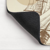 zeilboot muismat (Hoek)