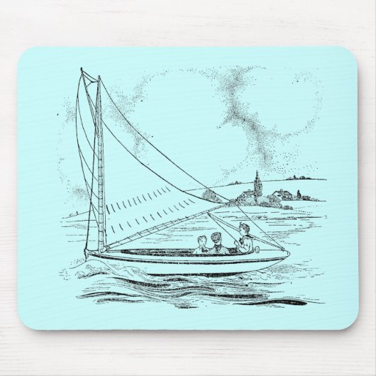 Zeilboot Muismat (Voorkant)