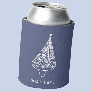 Zeilboot naam nautisch blikjeskoeler