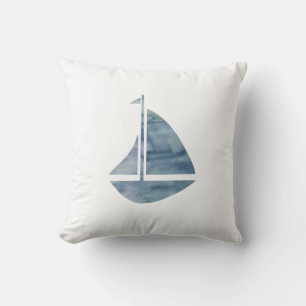 Zeilboot Nautical Pillow Kussen