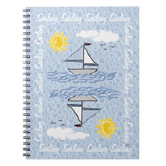 Zeilboot Notitieboek (Voorkant)