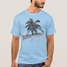 Zeilboot Oceaan Strand Palmboom