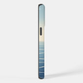 Zeilboot op de hoge zeeen iPhone hoesje (Rechterkant)