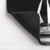 Zeilboot op motorwater muismat (Hoek)