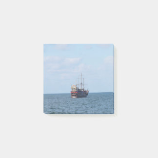 Zeilboot op zee Kust Post-it-briefjes Post-it® Notes