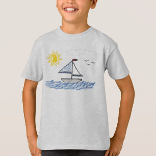 Zeilboot P T-shirt