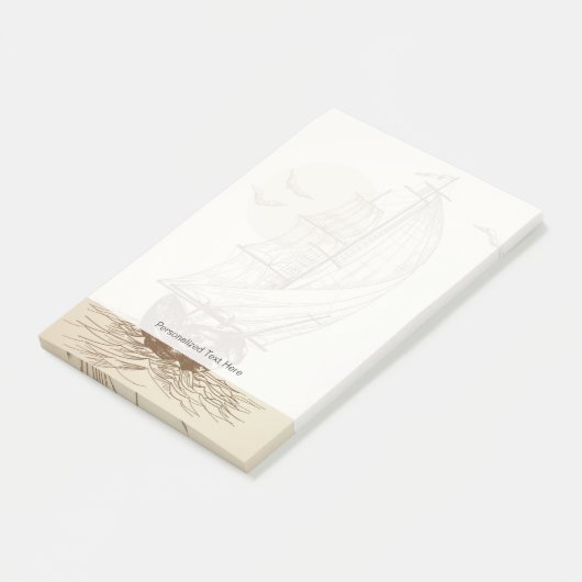 zeilboot post-it® notes (Schuin)