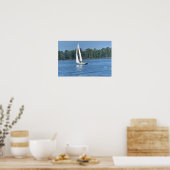 Zeilboot Poster (Keuken)