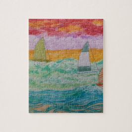 Zeilboot Puzzel