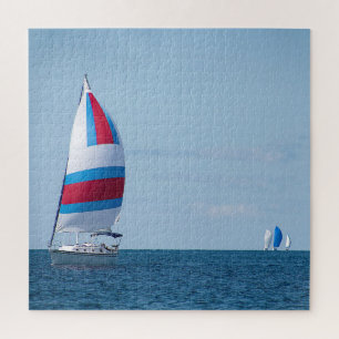 Zeilboot Regatta op Lake Michigan Legpuzzel