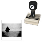 Zeilboot Rubberstempel (Gestempeld)