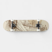 zeilboot skateboard (Horizontaal)