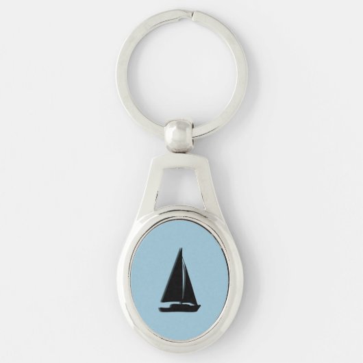 Zeilboot Sleutelhanger (Voorkant)