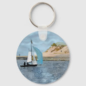 ZEILBOOT SLEUTELHANGER (Achterkant)