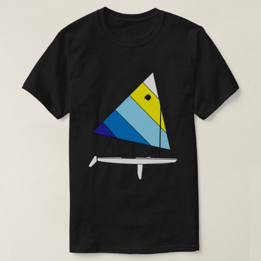 Zeilboot T-shirt (Design voorkant)