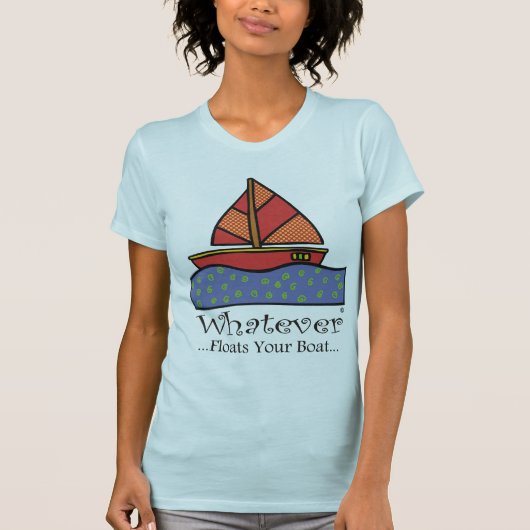 Zeilboot T-shirt (Voorkant)