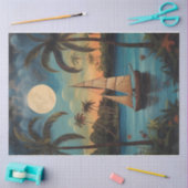 Zeilboot Tissuepapier (Craft)