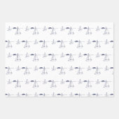 Zeilboot Wrapping Sheets - 3 vel (Voorkant 2)