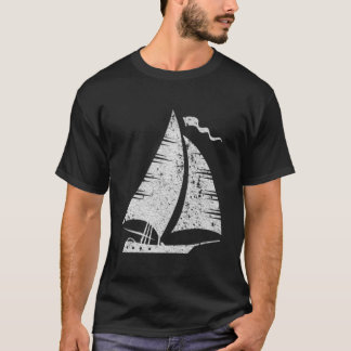 Zeilboot Zeilboot Zeiljacht Zeiljacht Motief T-shirt
