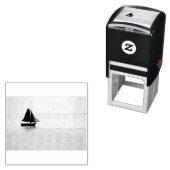 Zeilboot Zelfinktende Stempel (In situ)
