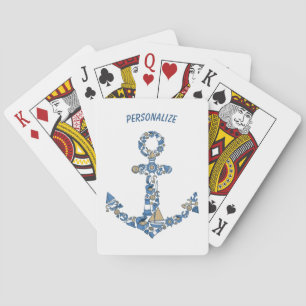 Zeilbootanker Ongebruikelijke Vuurtoren Pokerkaarten