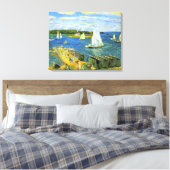 Zeilboten bij Mahone Bay in Canada Canvas Afdruk (Insitu (Slaapkamer))