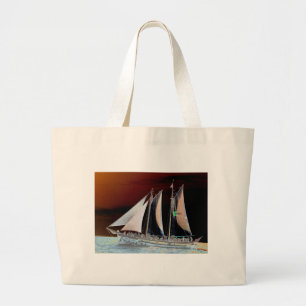 Zeilboten Grote Tote Bag
