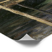 Zeilboten in Argenteuil door Gustave Caillebotte Poster (Hoek)