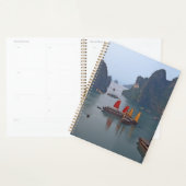 Zeilboten in Ha Long Bay - Vietnam, Azië Planner (Display)