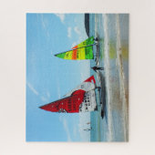 zeilboten legpuzzel (Verticaal)