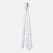 Zeilboten Logo Stropdas (Achterkant)