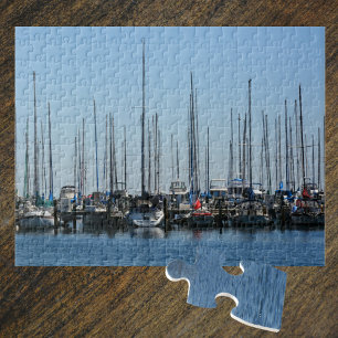 Zeilboten Marina Fotografisch Nautisch Legpuzzel