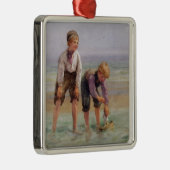 Zeilboten Metalen Ornament (Rechts)