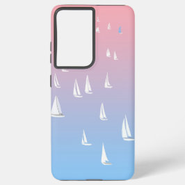 Zeilboten op de oceaan samsung galaxy hoesje